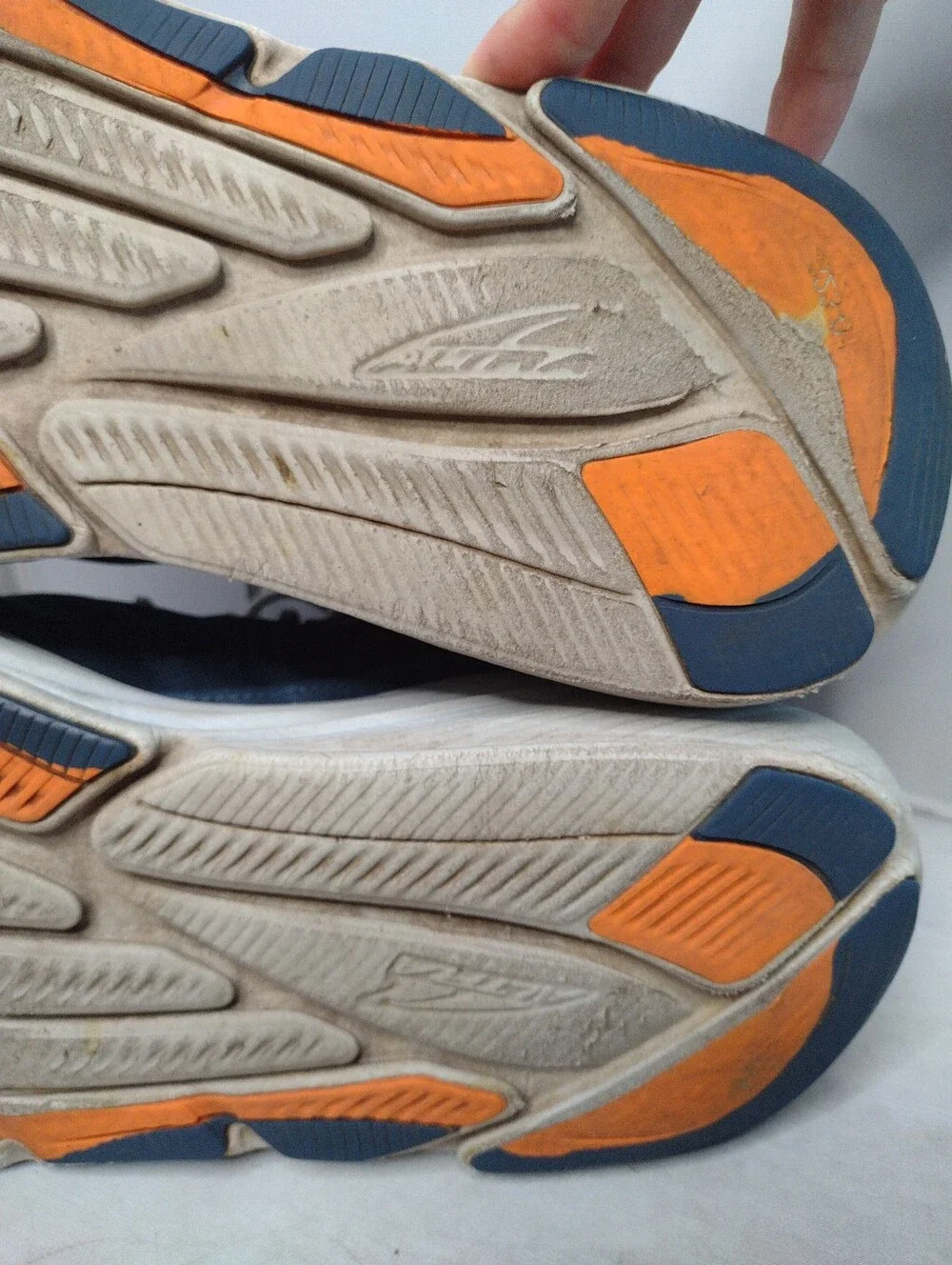 Altra Via Olympus 2 Blue Orange Men's Athletic Shoes Sneakers Size 13 P3